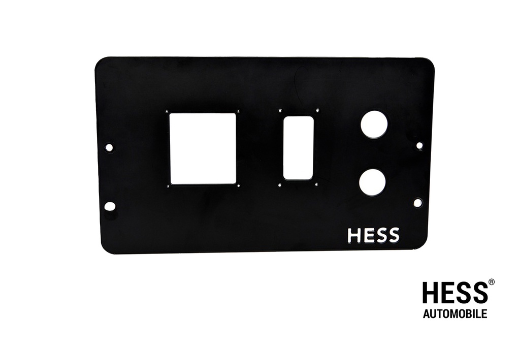 Panel 03 schwarz ohne Elektro-Komponenten