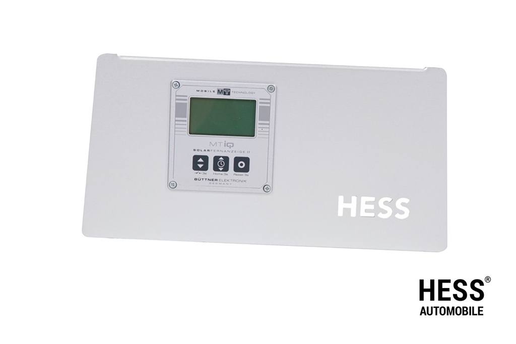 Panel 05 silber mit der Solar-Steuerung