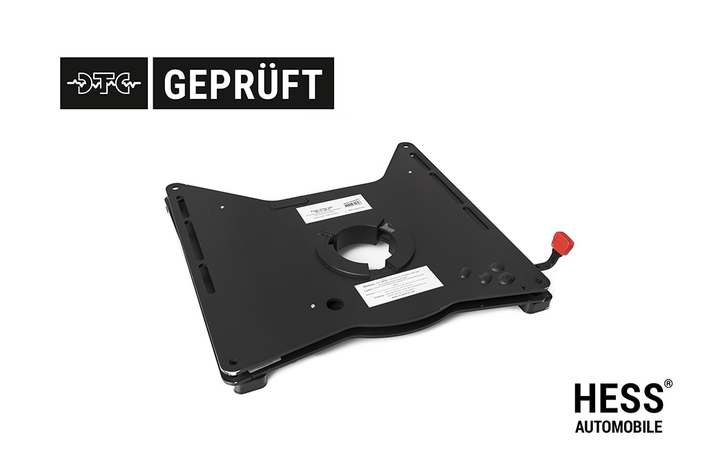 Scopema Drehkonsole für den VW Crafter (Fahrerseite)