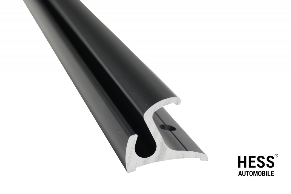 Multirail VW T4/5/6/6.1 LR schwarz, vorgebogen und gebohrt, rechts oder links